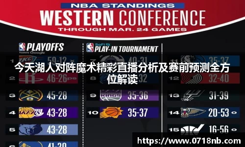 今天湖人对阵魔术精彩直播分析及赛前预测全方位解读